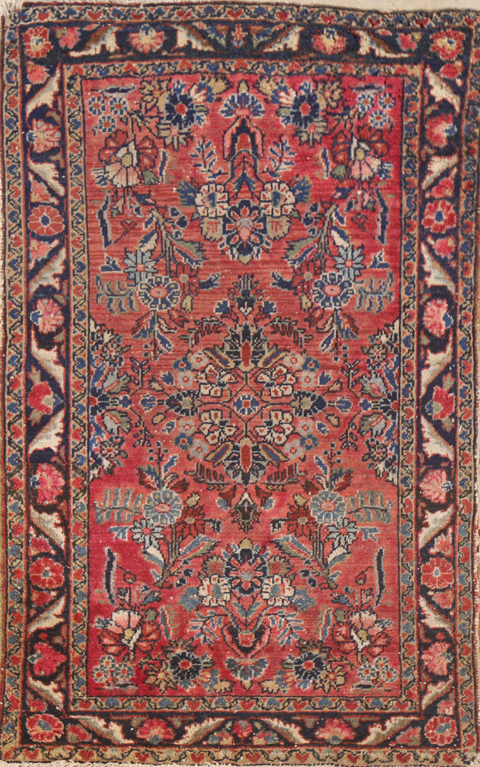 Vegetable Dye Antique Lilian Persian Rug 3x4
