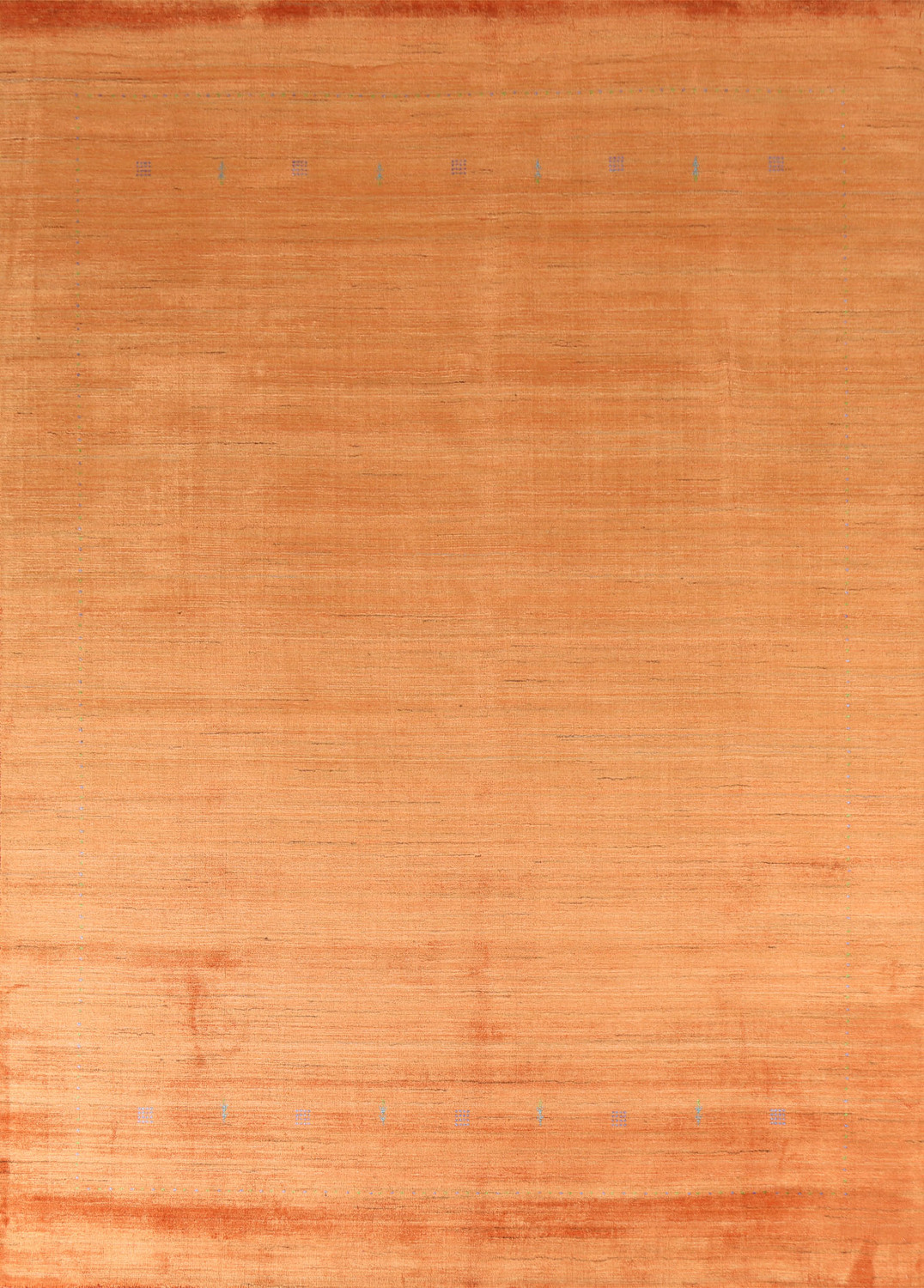 100 Silk Gabbeh Indian Area Rug 8x10