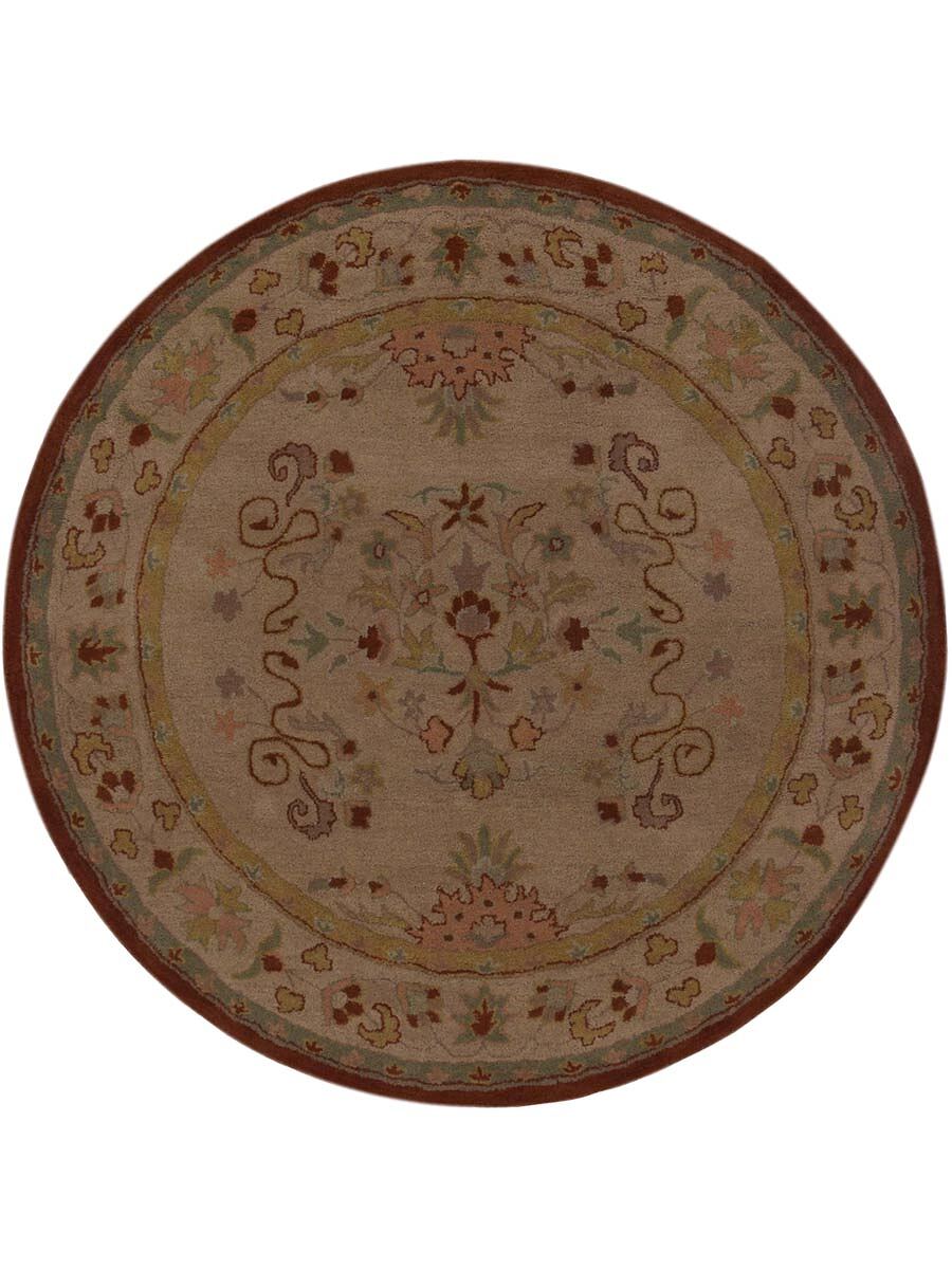 8x8 Oushak Ara Oriental Round Rug