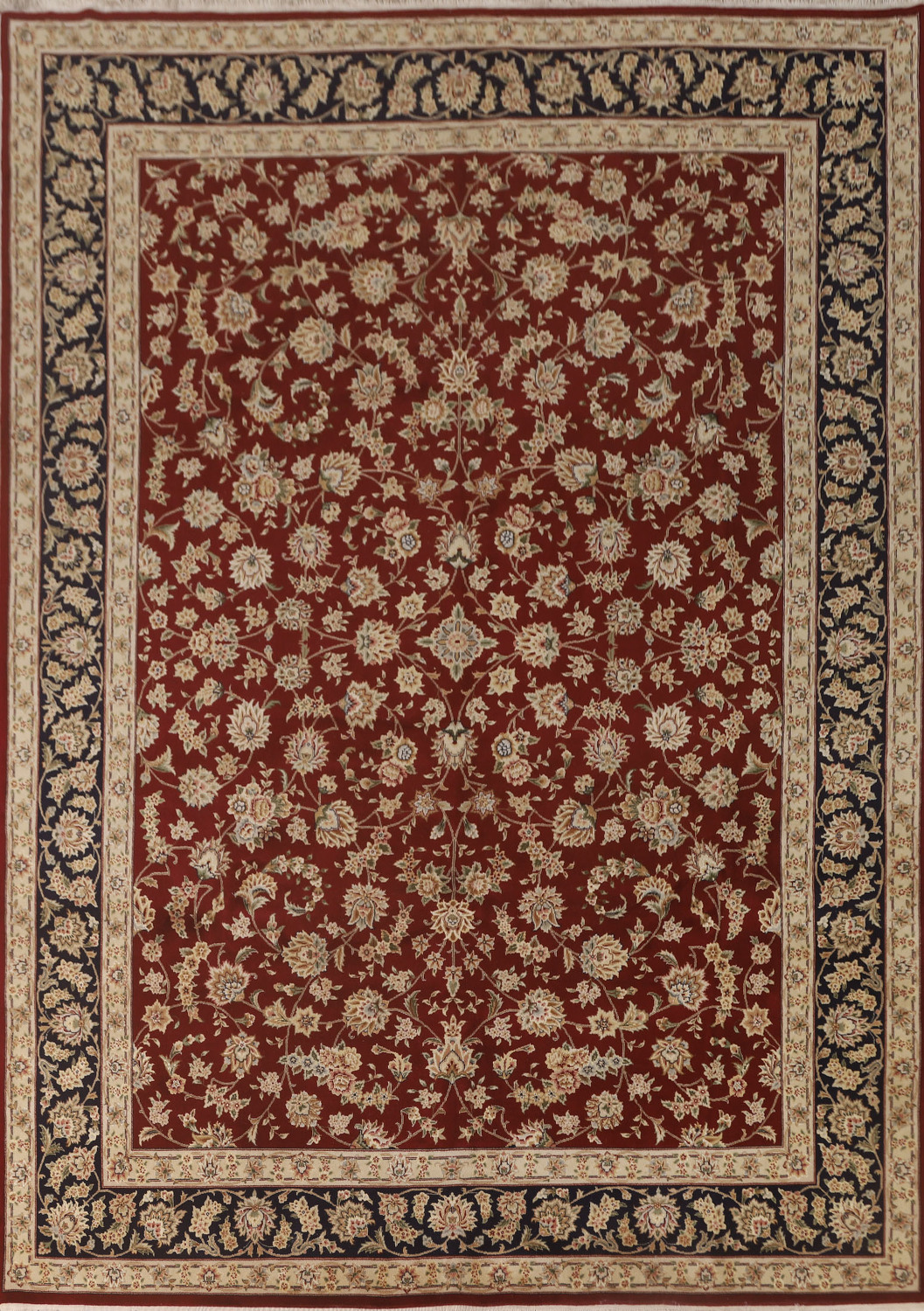 AllOver Floral Kashan Chinese Area Rug 9x12