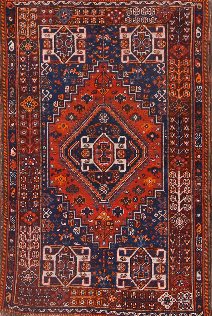 4x6 Ghashghaei Persian Area Rug