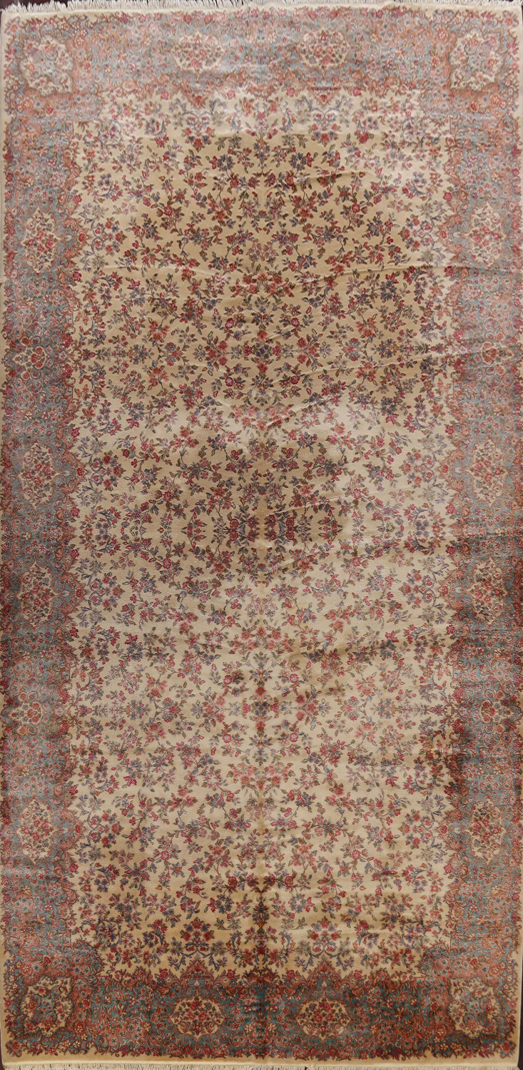 Large Floral Karastan Oriental Area Rug 10x18