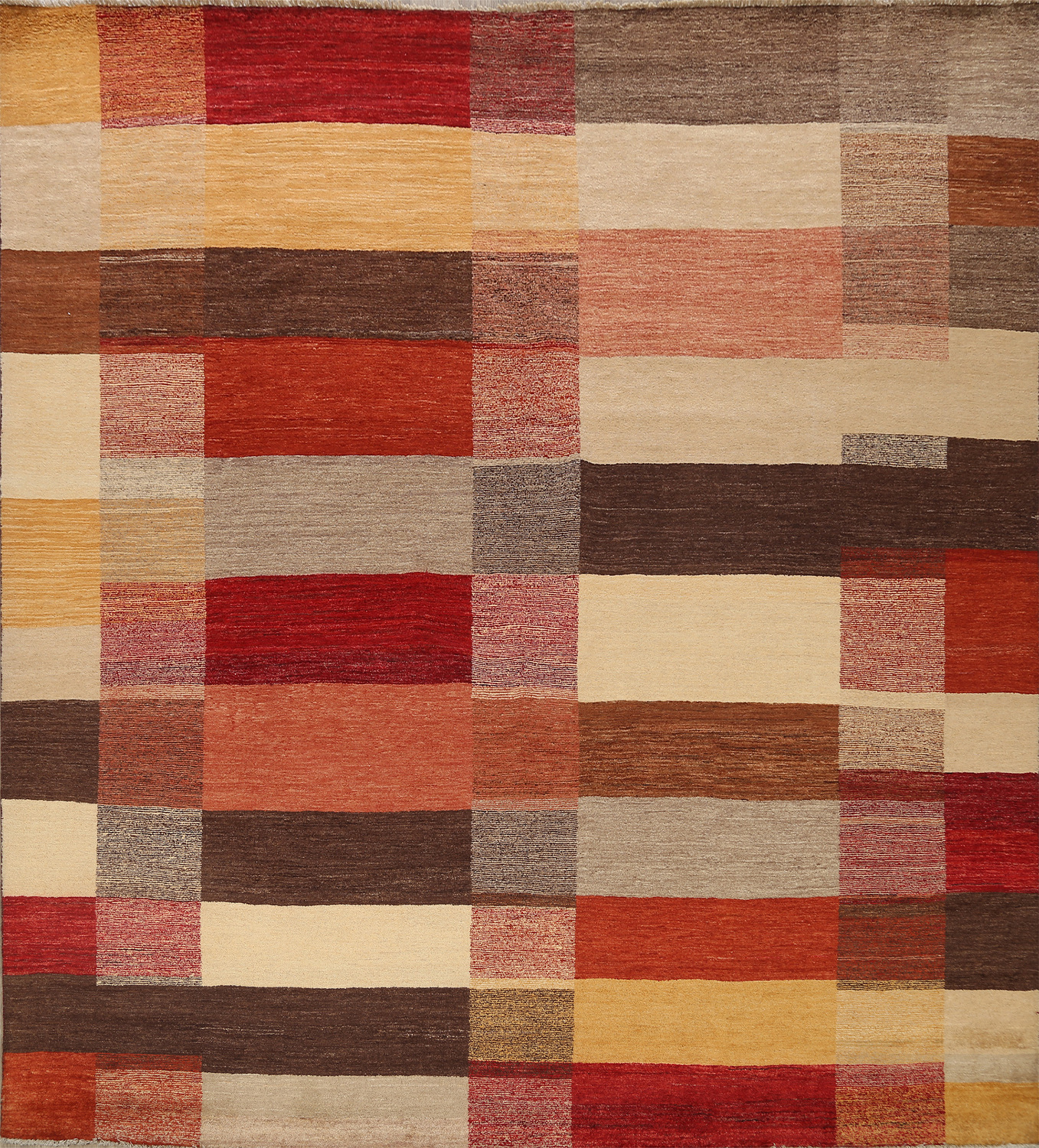 AllOver Gabbeh Kashkoli Oriental Area Rug 10x10 Square