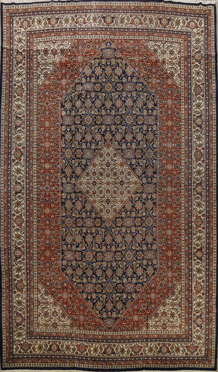 Floral Tabriz Oriental Area Rug 12x16 Large