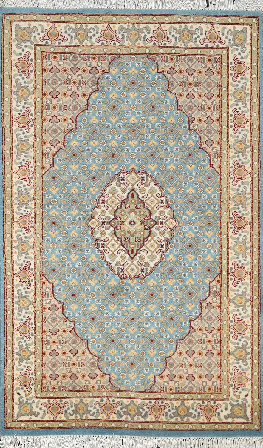 100 Vegetable Dye Tabriz Oriental Area Rug 3x5