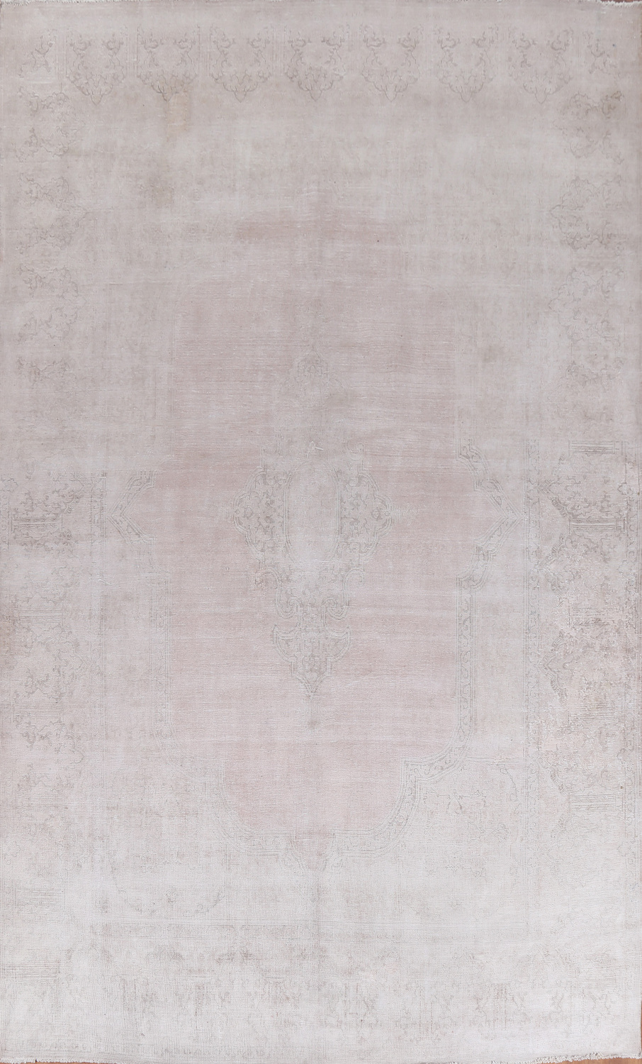 Antique Distressed Kerman Persian Area Rug 10x14