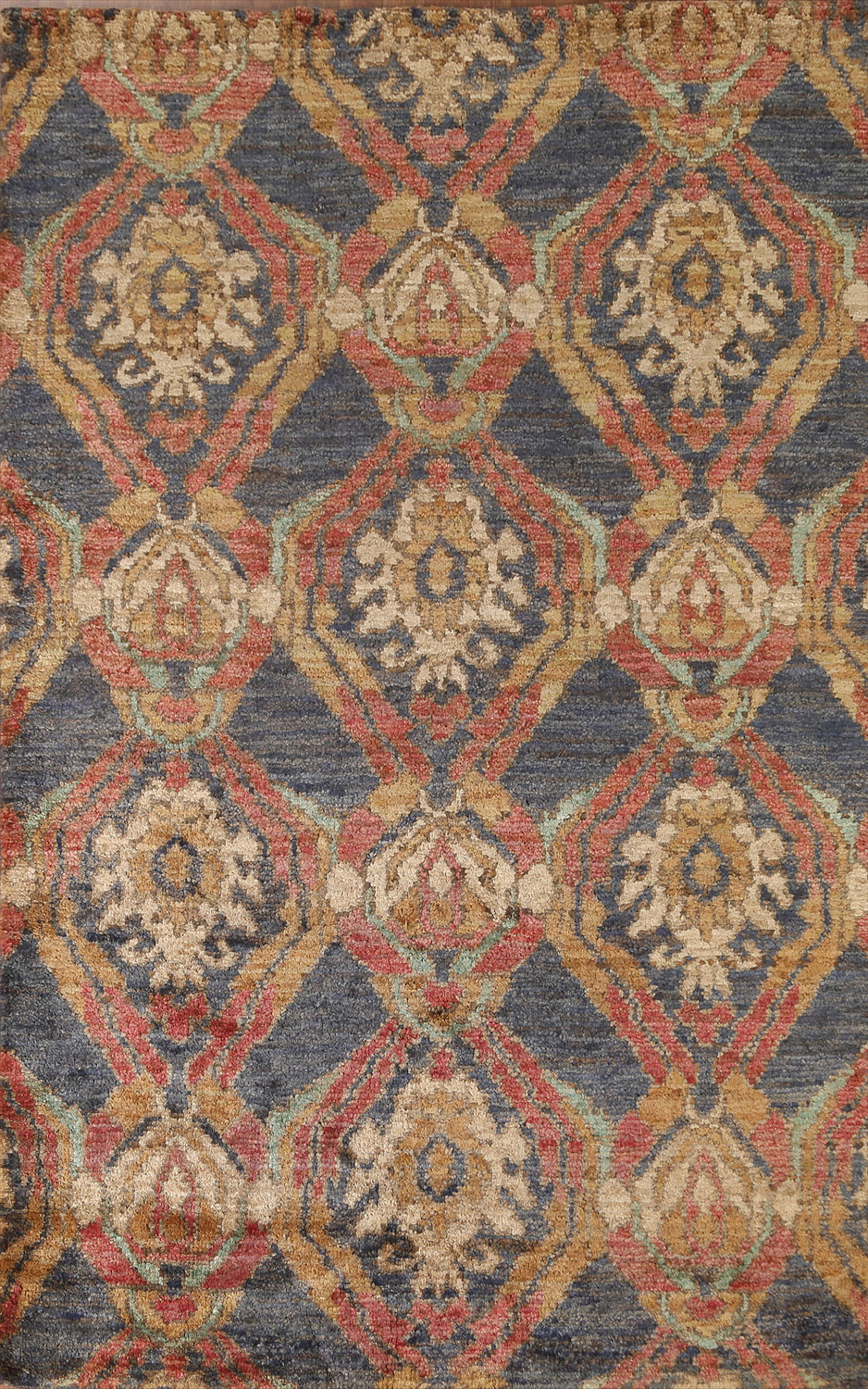 Jute & Wool IKats Area Rug 6x8