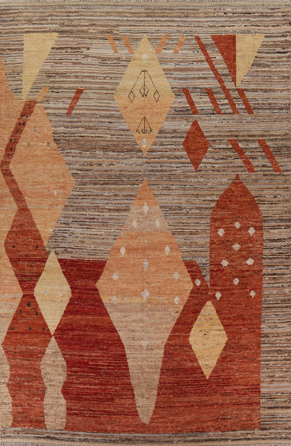 Handmade Moroccan Wool Large Rug 10x14