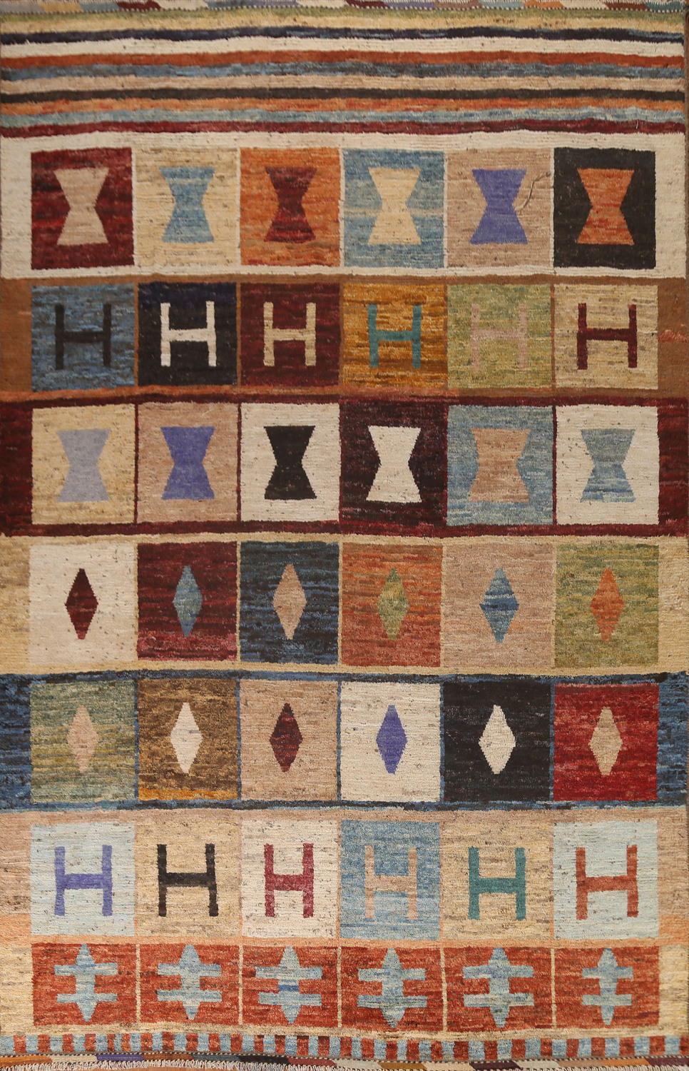 AllOver Moroccan Large Area Rug 10x14