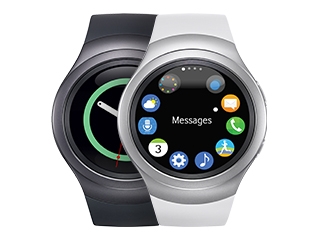 Gear S2 Silver (TMobile) Wearables SMR730TZWATMB Samsung US