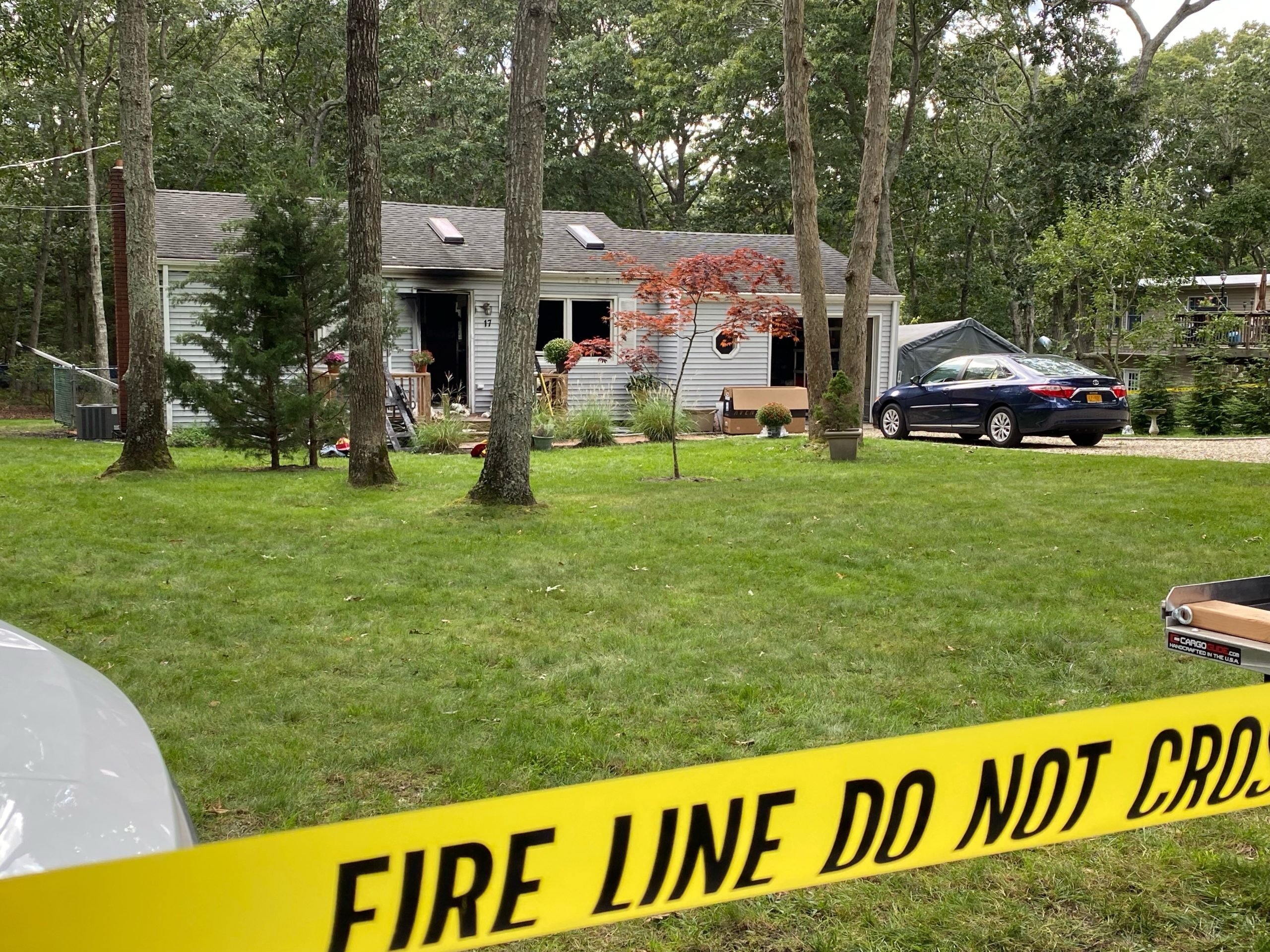 Two Injured In Hampton Bays House Fire 27 East
