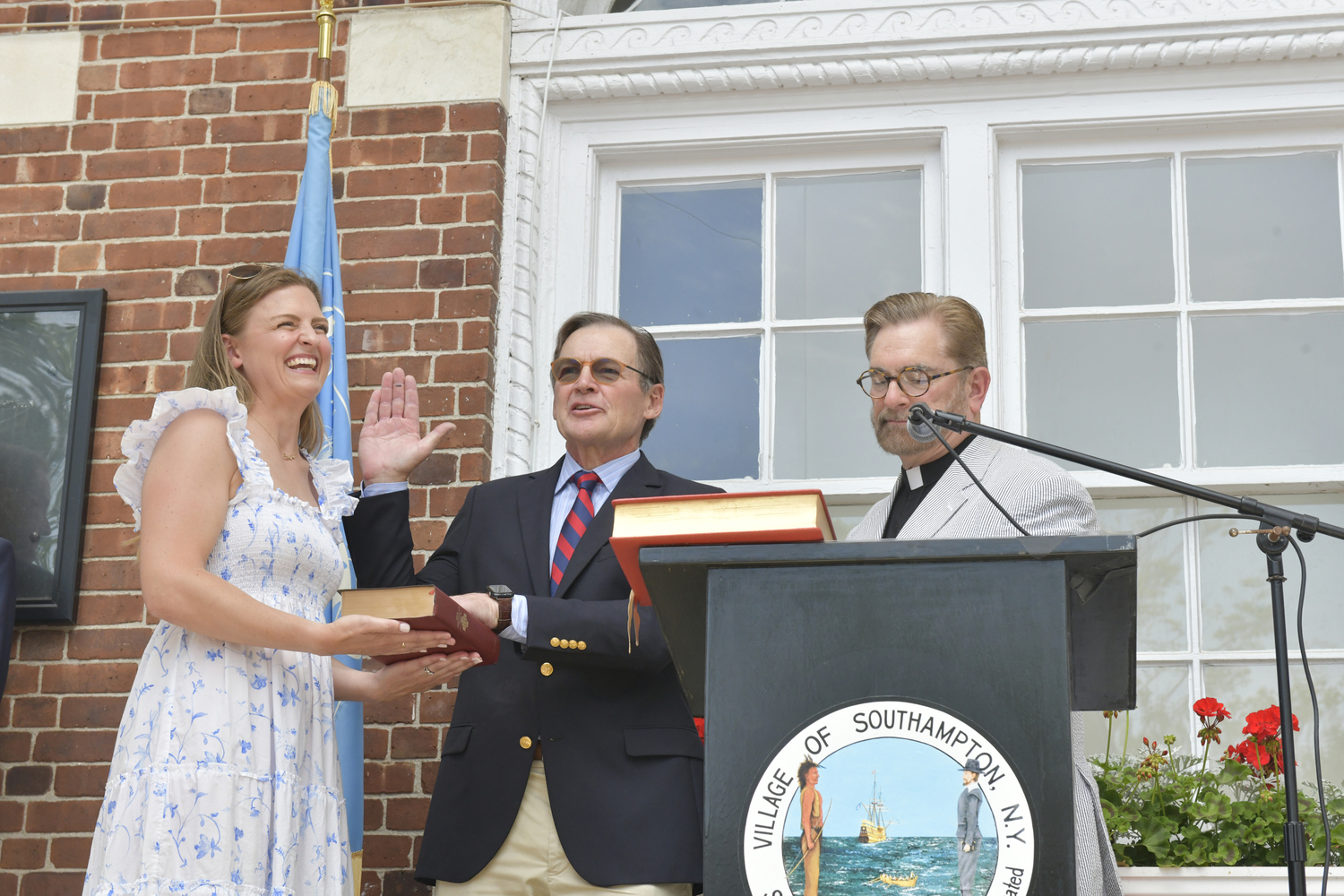 Manger Sworn In as New Mayor of Southampton Village; Zinnanti Appointed to Trustee Seat 27 East