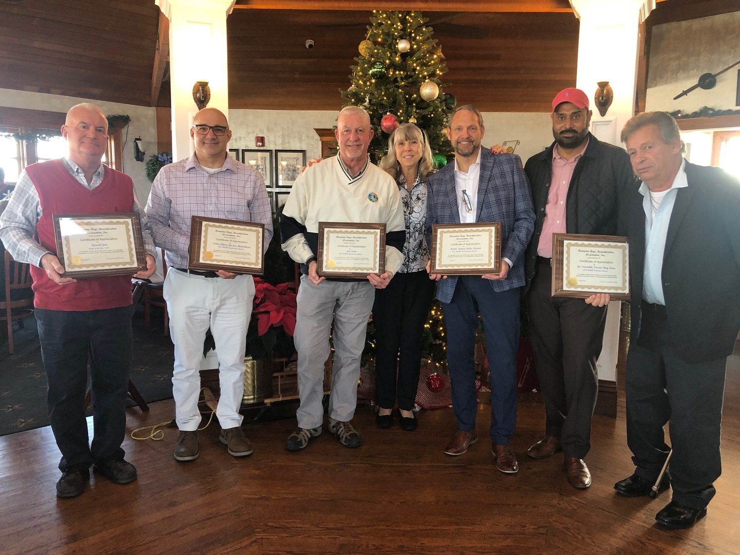 Hampton Bays Beautification Association Hosts EndofYear Awards Event