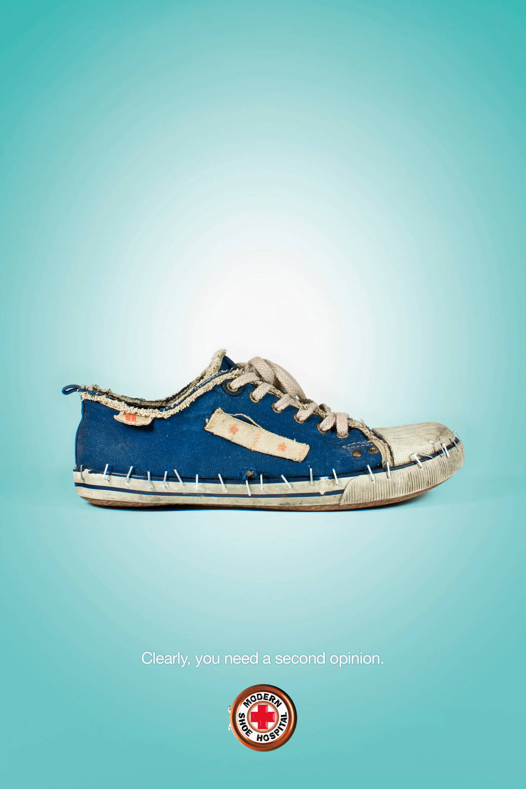 Modern Shoe Hospital Heel, Sneaker, Boot • Ads of the World™ Part of