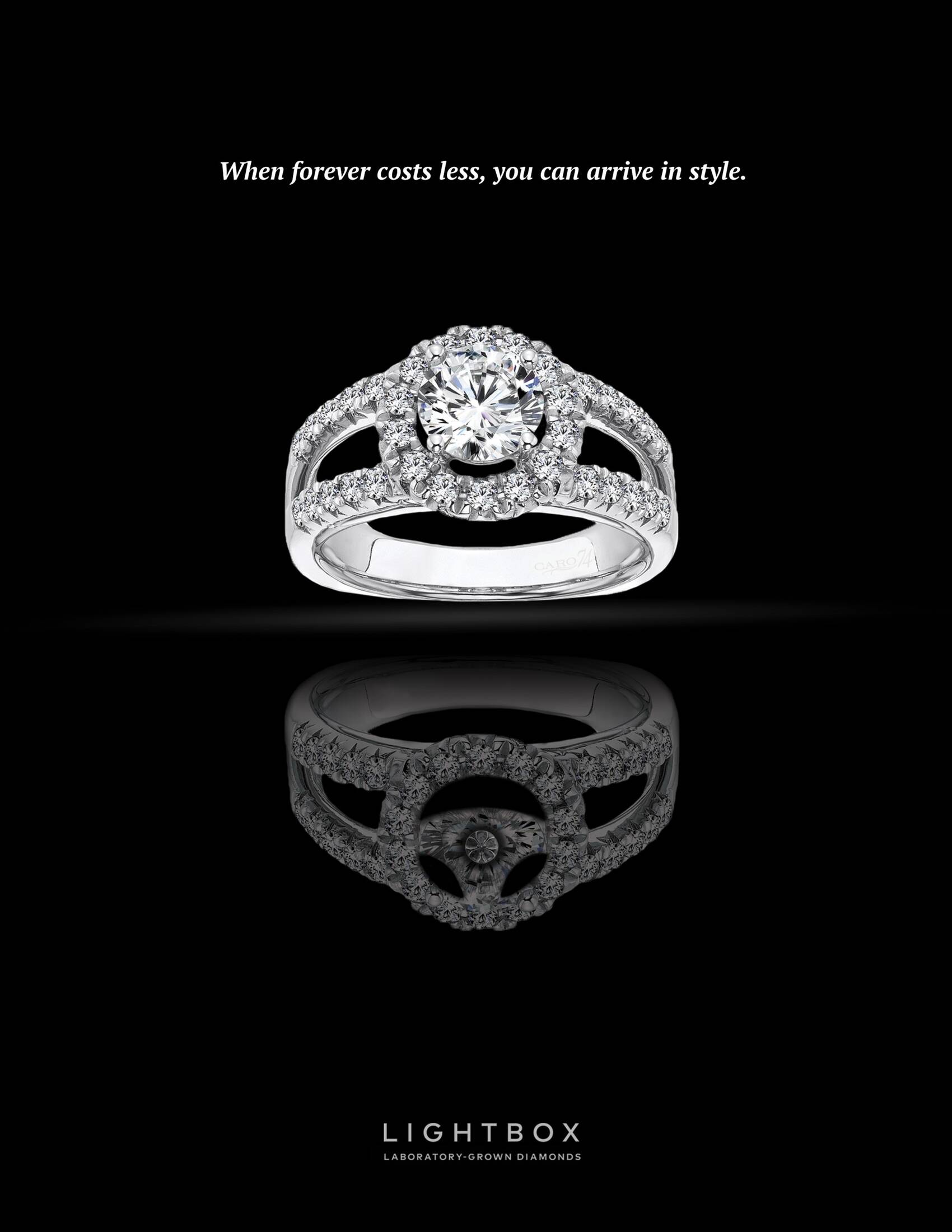 Lightbox LaboratoryGrown Diamonds With This Ring • Ads of the World