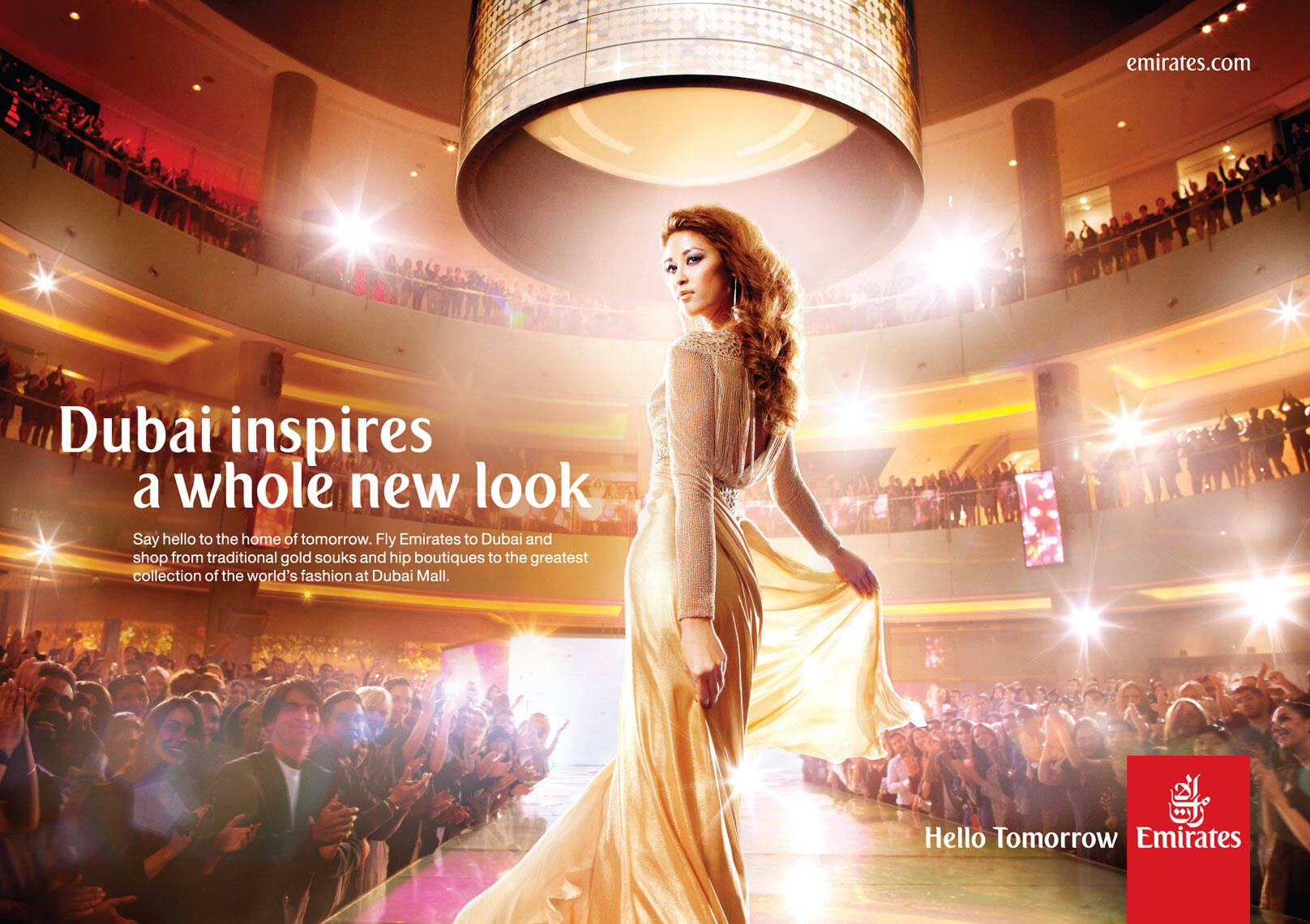 Emirates Dubai Mall, Burj, Atlantis, Bar • Ads of the World™ Part of