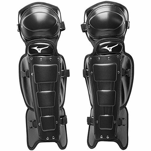 Mizuno Shin Guard for Baseball Umpire 1DJLU11009 Black NEW from Japan