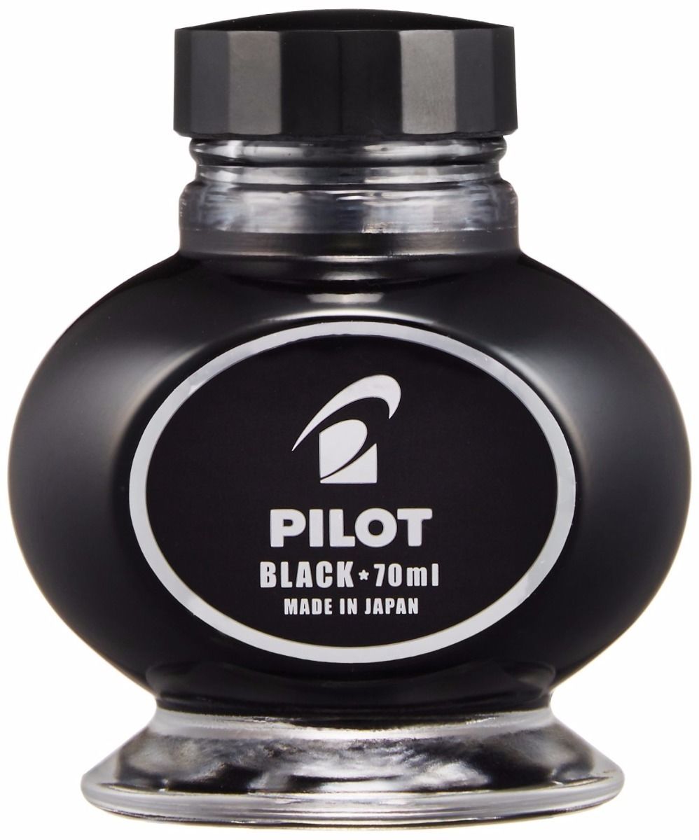 PILOT INK70 B Bottle Ink for Fountain Pen Black 70ml from Japan