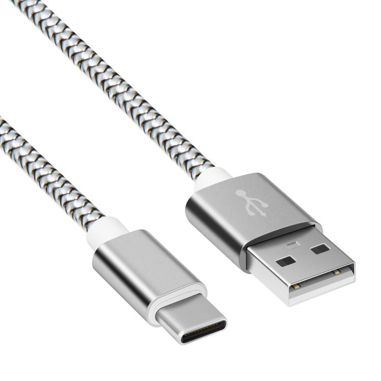 Usb C Naar Usb A Kabel - Versie: Usb 3.2 Gen 1 Aansluiting 1: Usb C Male, Aansluiting 2: Usb A Male, Max. Snelheid: 5 Gb/S, Lengte: 1.5 Meter Extra: Nylon Mantel