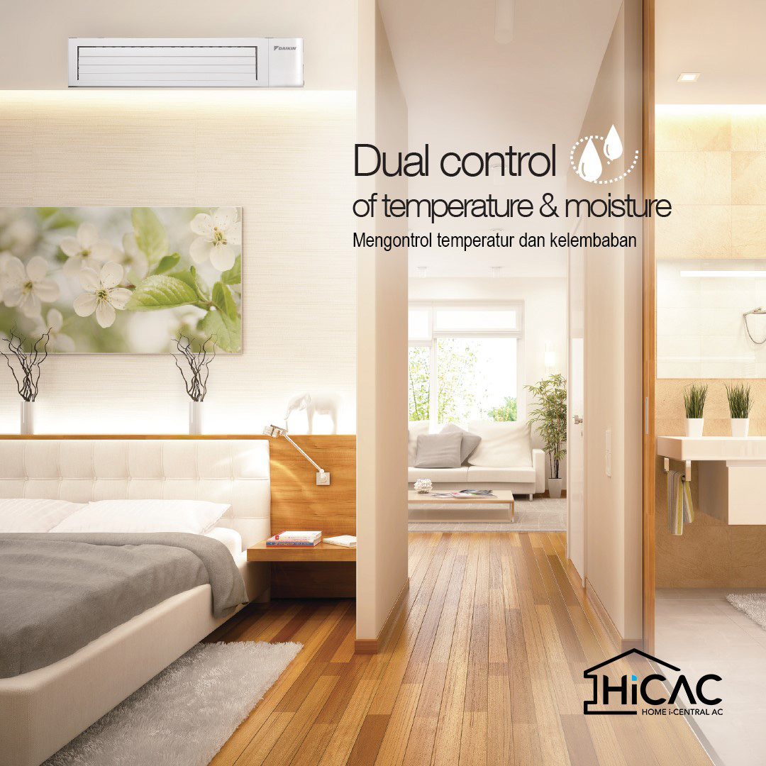 DAIKIN MOISTURE CONTROL INTELLIGENT 3D AIR FLOW CELLING MOUNTED DUCT