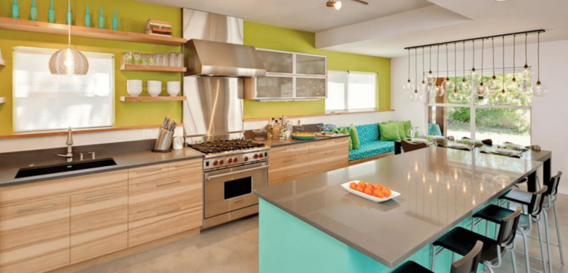 5 Ide kreatif Desain Dapur Modern Dengan Keramik Granit Mewah