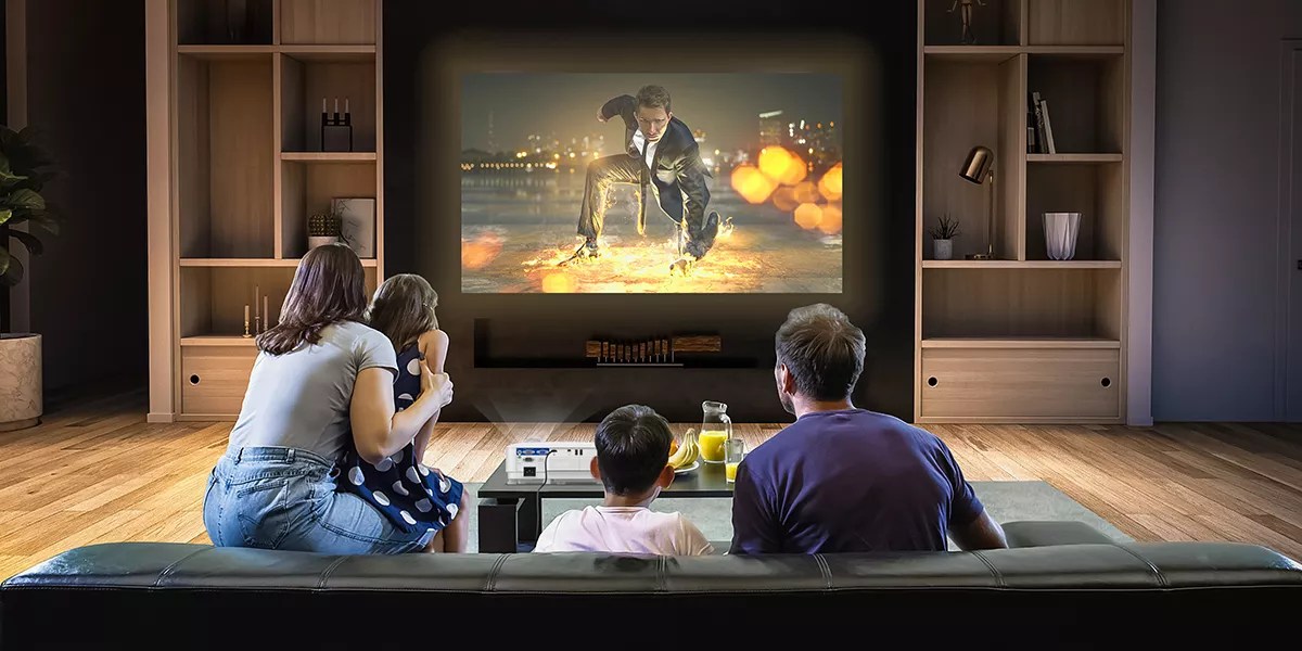 Build Your First Home Cinema with Smart Projectors and Portable