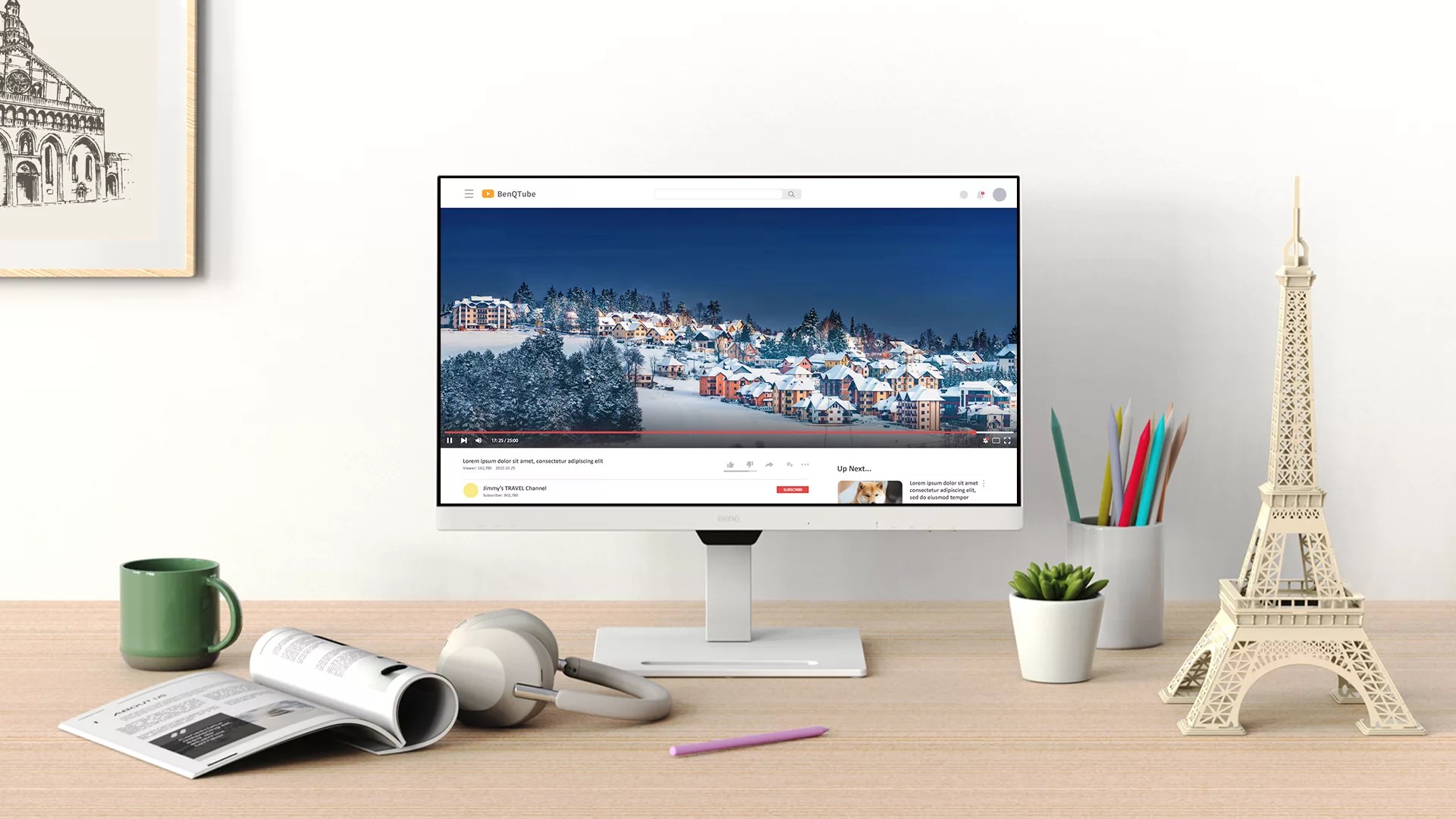 GW2790QT 27" 2K QHD USBC Ergonomic EyeCare Monitor BenQ India