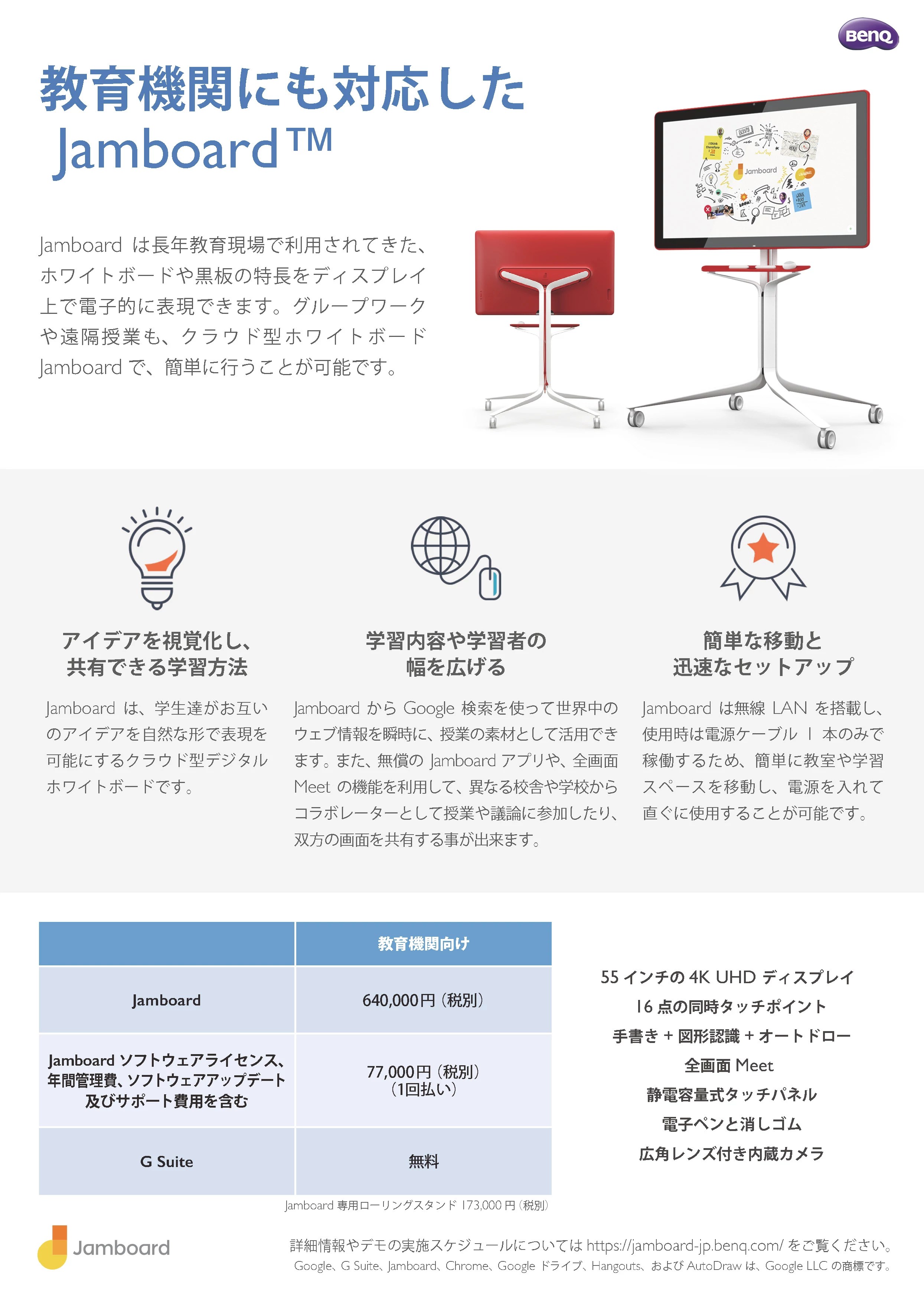 Jamboard for Education ベンキュージャパン