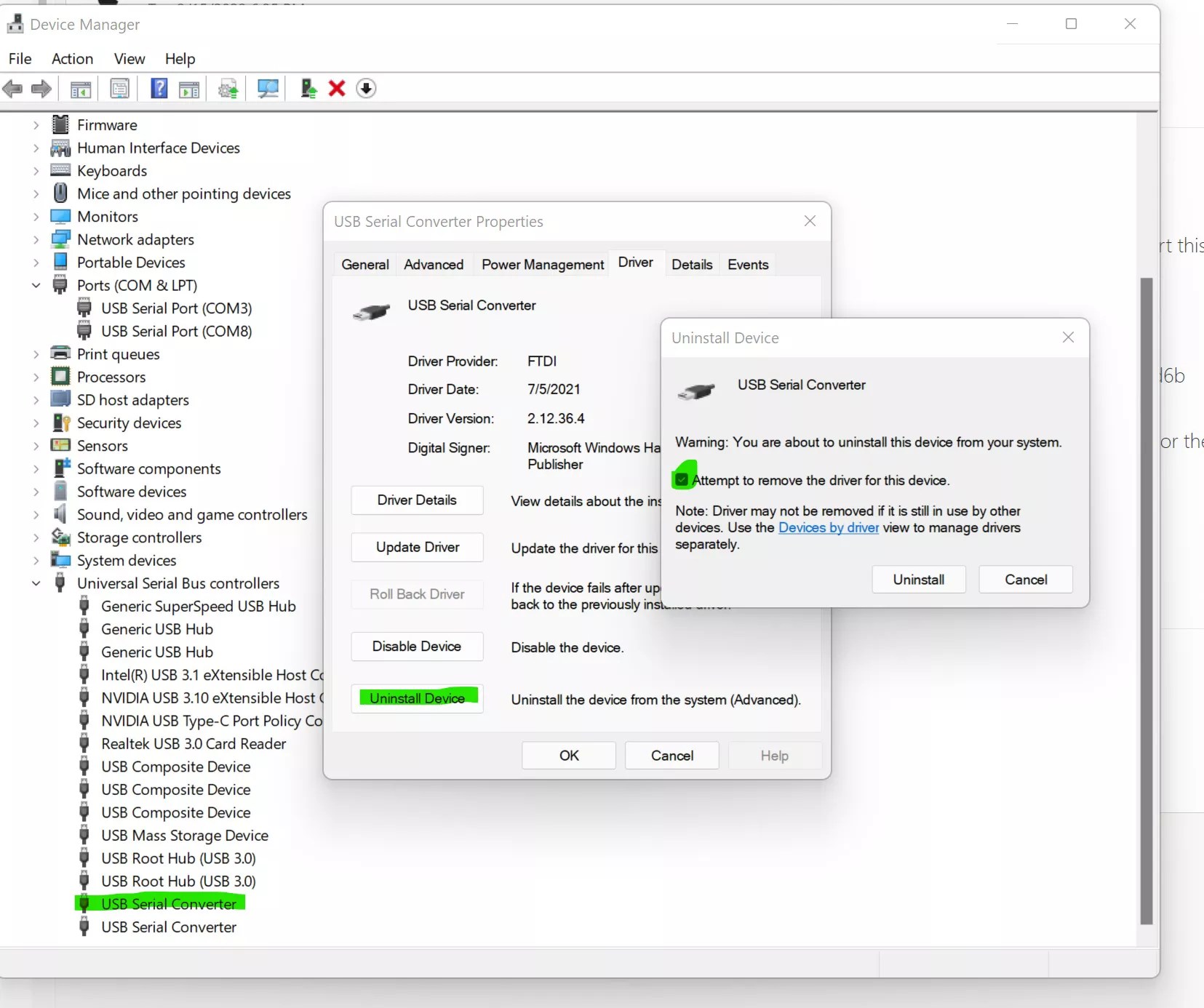 Why does an error message "No supported monitor connected" show when