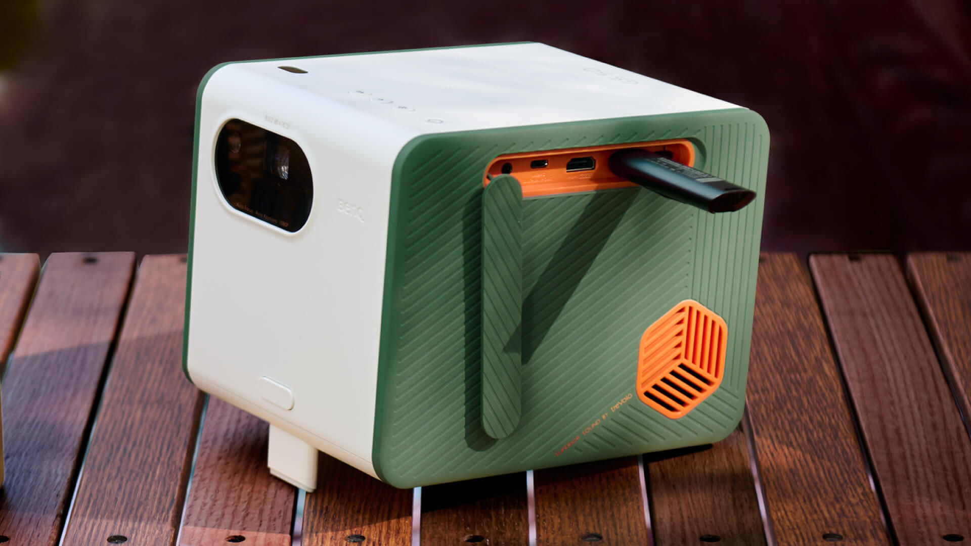 BenQ GS50 4K Support 1080p LED Portable Smart Projector, Builtin Batt