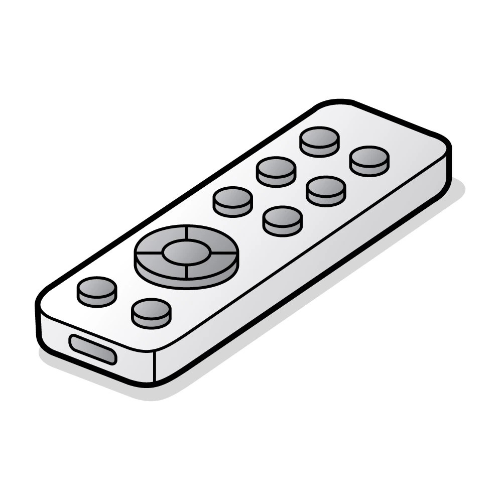 RCI067 Remote control for QS01 GS50, GV30, HT3550i, TH685i, TK700STi