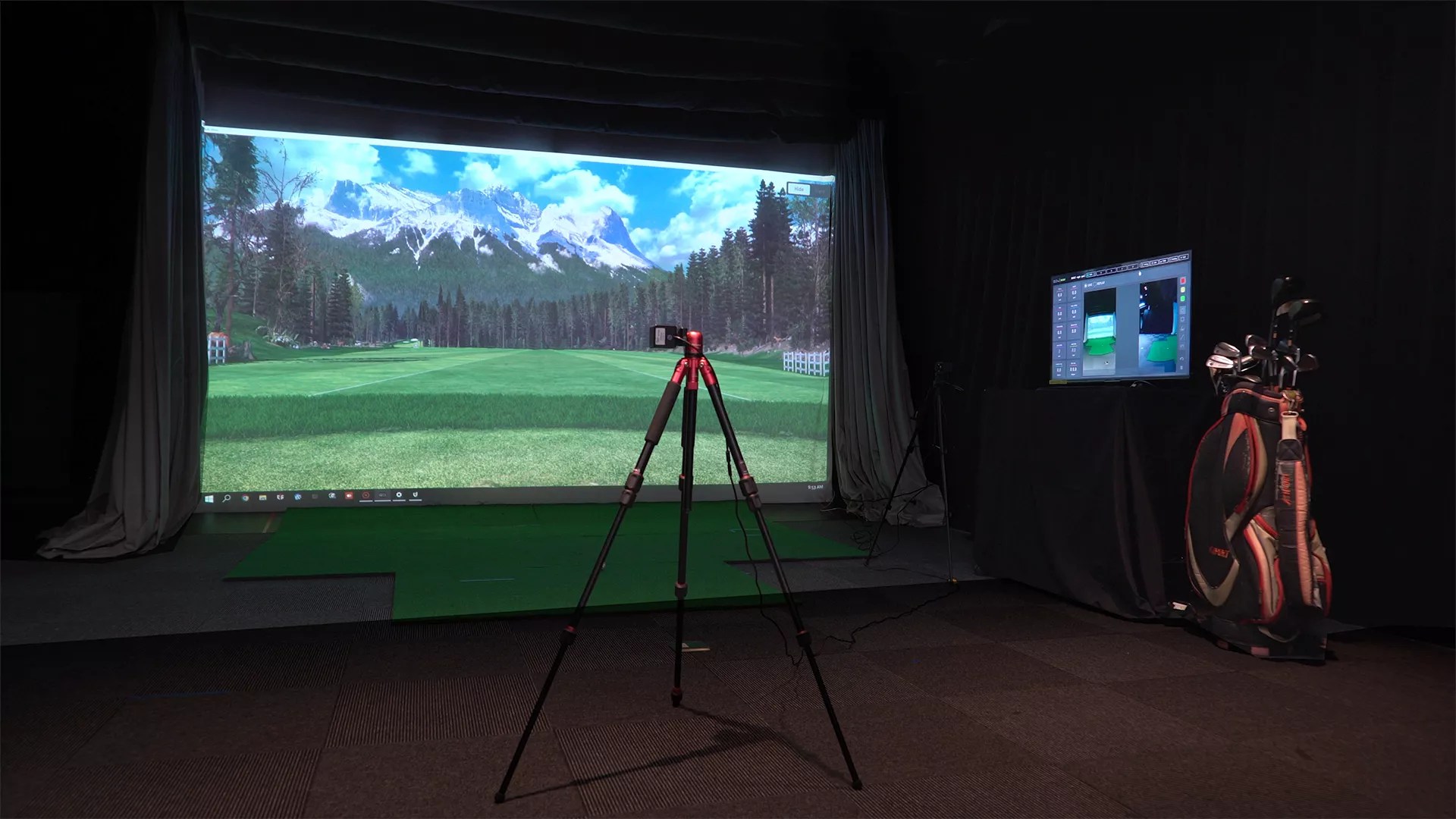 How to Record Your Golf Swings while Minimizing Flickering
