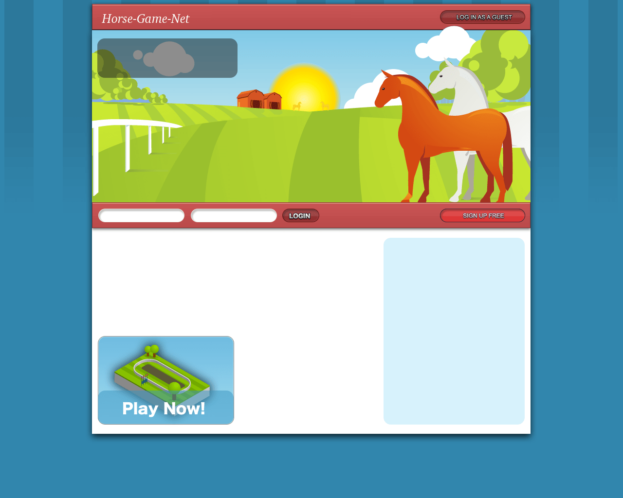 A Virtual Horse Browser Based Games