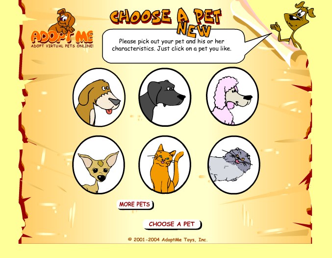 AdoptMe Browser Based Games