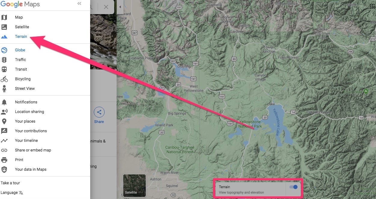World Maps Library Complete Resources Maps That Show Elevation