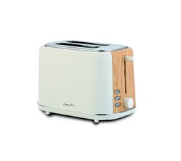 Grille Pain Signature Ta1405 Gs Blanc Bois Grilles Pain But