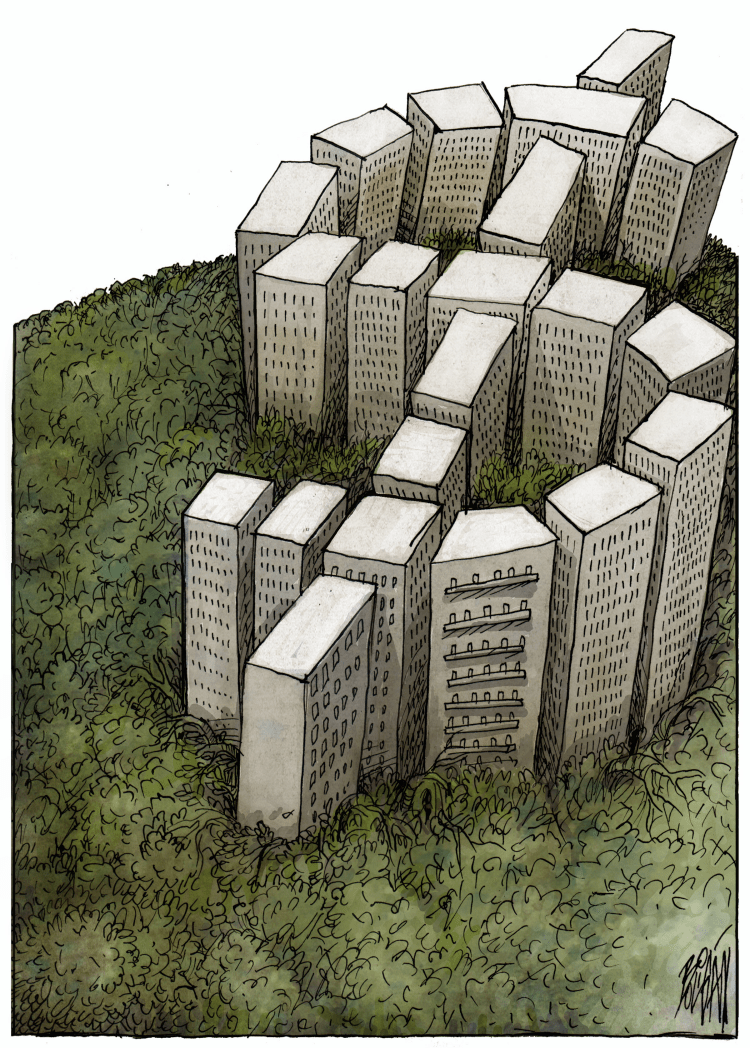 Aggregate more than 67 urbanization sketch super hot seven.edu.vn