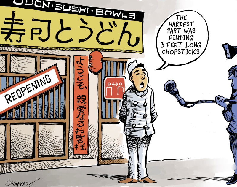 Reopening restaurants