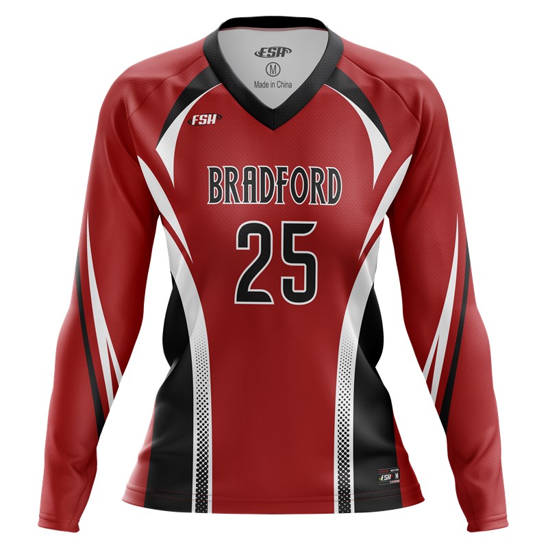 Game day long sleeve volleyball jersey
