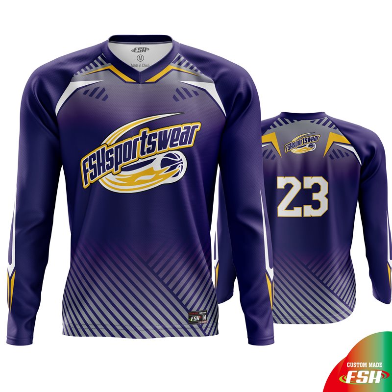 Sublimated basketball shooting shirt