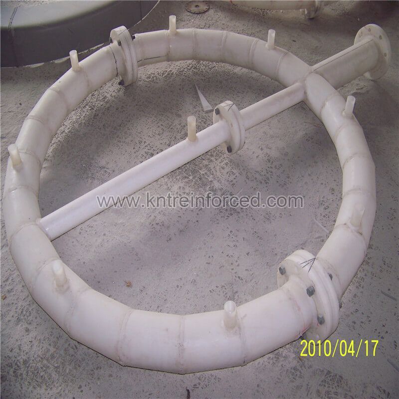 PVDF/PP/PVC Lined GRP pipe, plastic & fiberglass combined piping, FRP