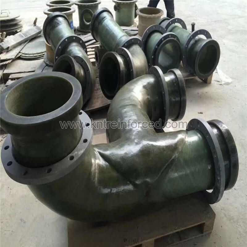 GRP Tee with different type of joint end, Hand layup manufacturer of