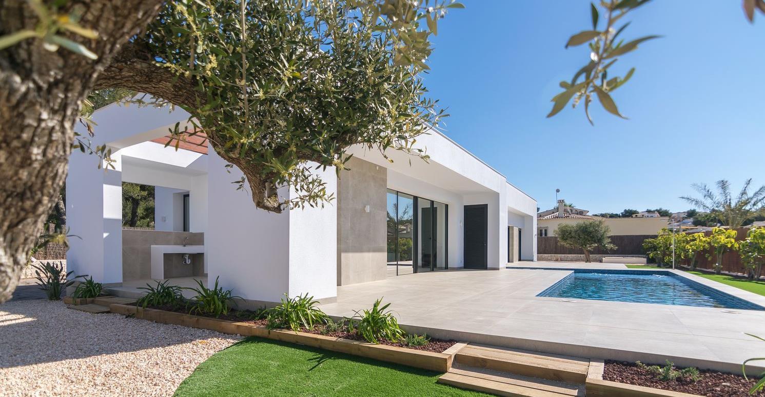 JAVEA. Superbe villa de luxe sur la côte méditerranéenne, piscine, garage