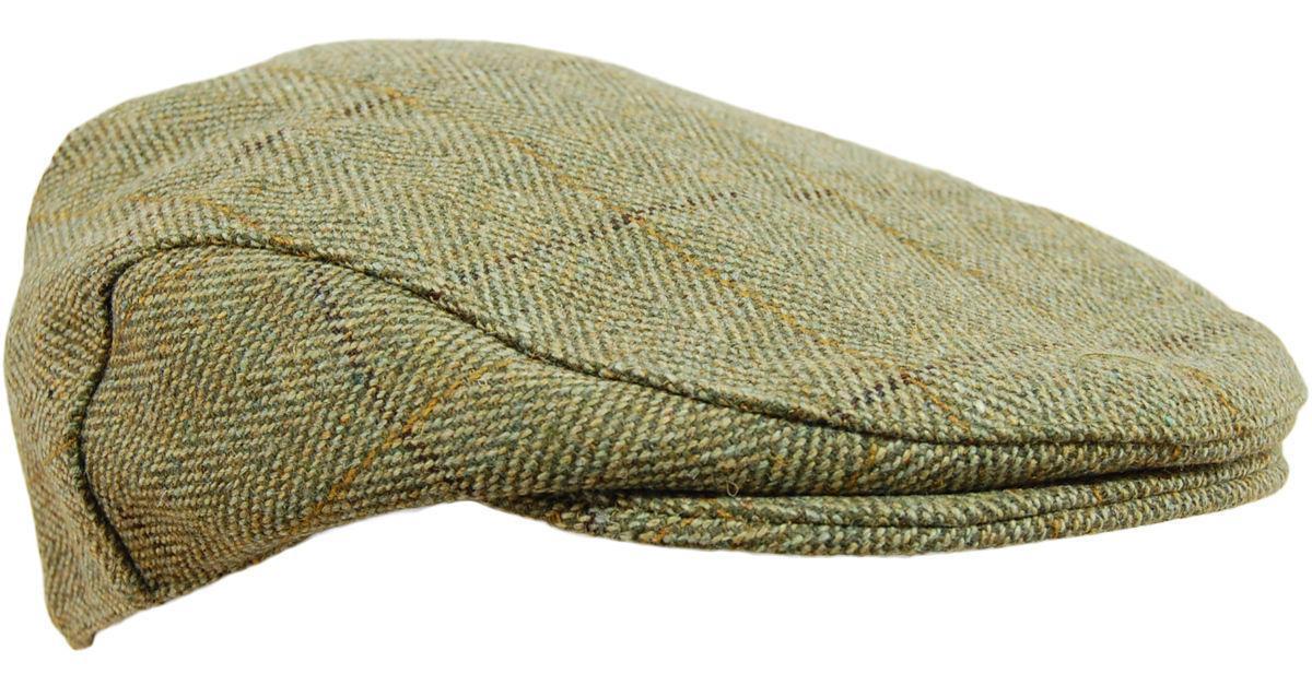 D35 Mens Light Derby Tweed Flat Cap Teflon Coated Sizes S XXL eBay