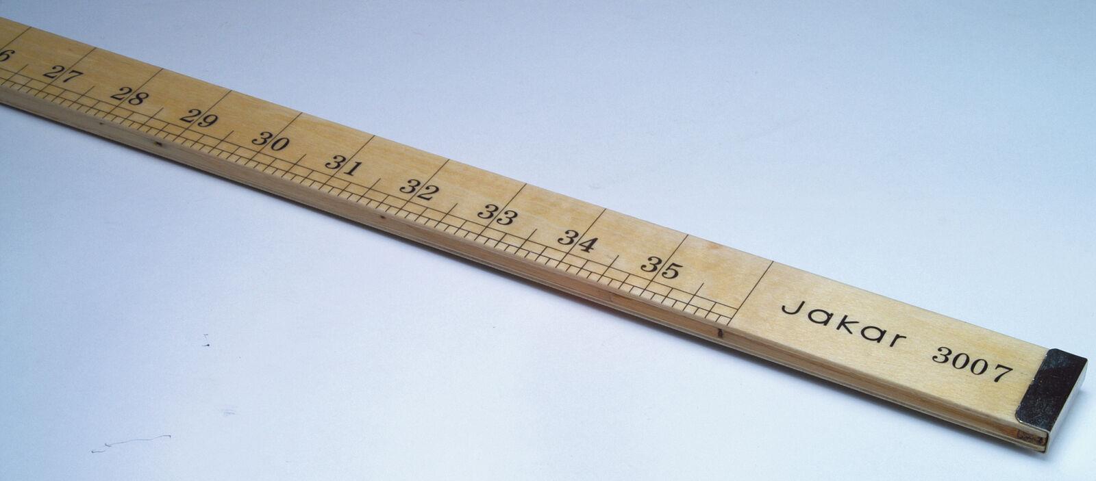 Laminated Wooden Meter Yard Stick Ruler Measure mm /cm