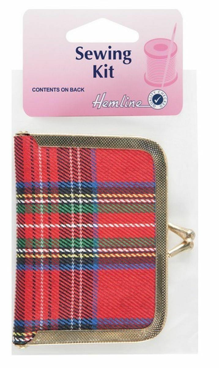 Hemline Sewing Kits Threaded Needle Sewing Mending Deluxe Repair Kit