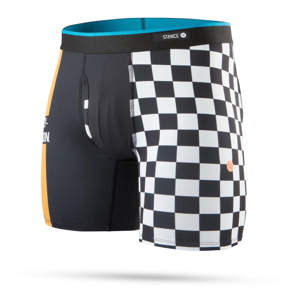 Stance NEW Men's Harley Davidson Checks Boxer Brief Black BNWT eBay