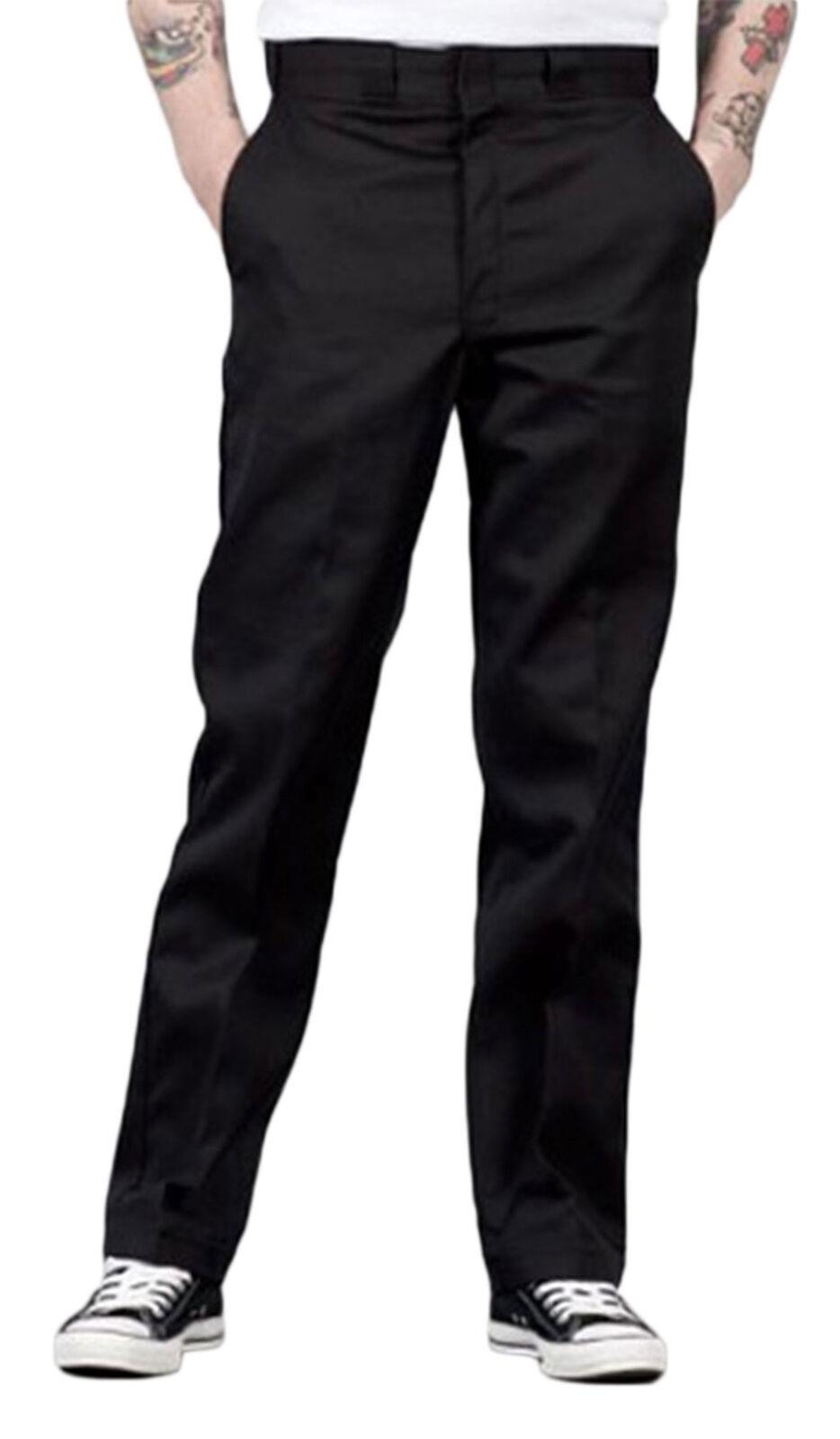 Dickies Pantalones de Trabajo originales 874 Negro ropa hombre eBay
