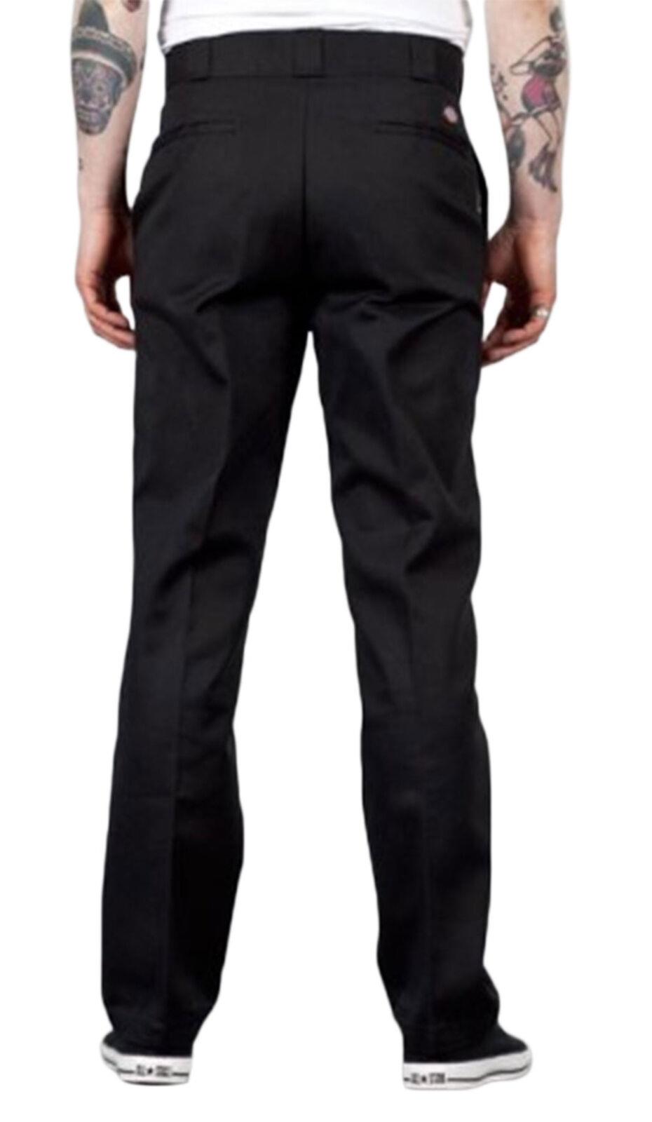 Dickies Pantalones de Trabajo originales 874 Negro ropa hombre eBay