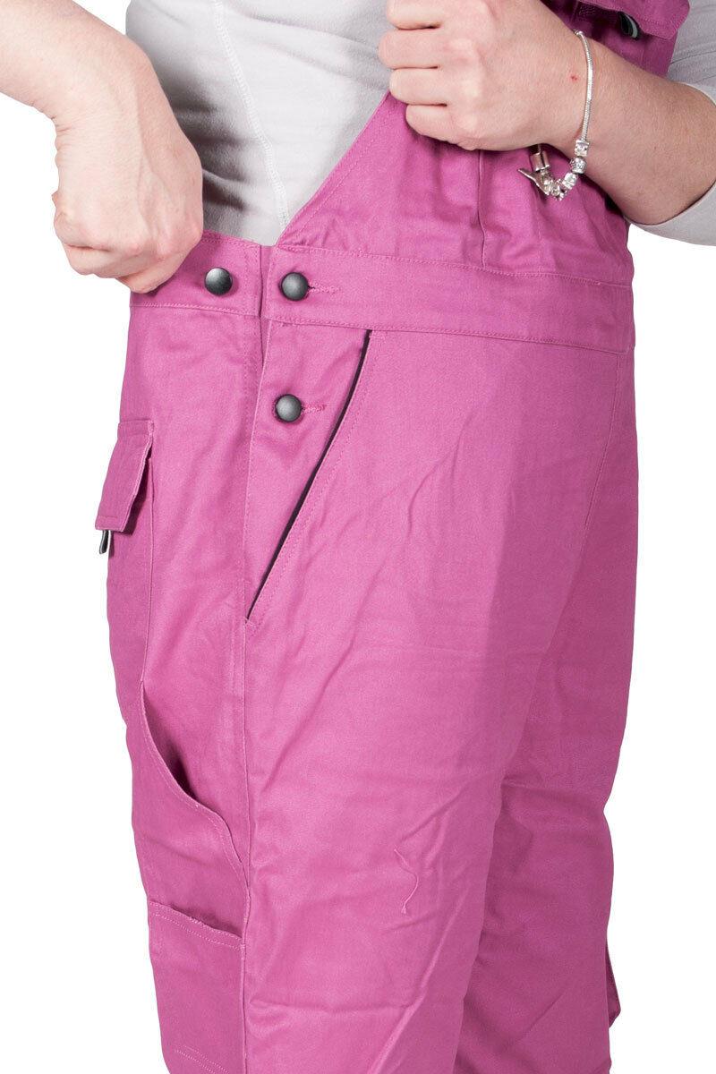 Rosies Peto Mujer Rosa Oscuro peto de trabajo monos industrial petos